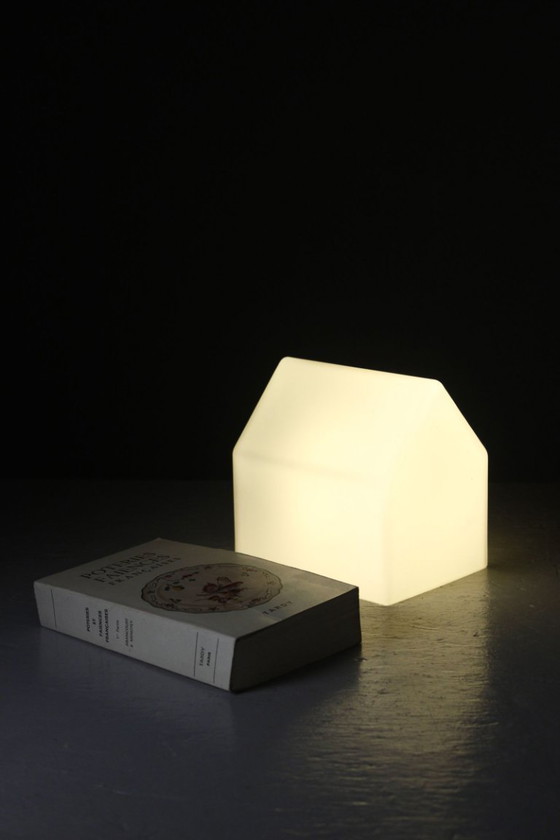 Image 1 of Opaline table lamp with book rest, designed by Sang Jin Lee for Suck UK