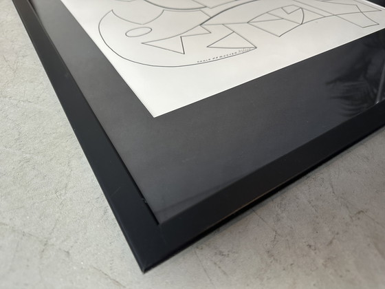 Image 1 of Genummerde zeefdruk - Carlo De Roover - Gesigneerd