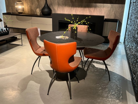 Callas en set – Leolux, Eetkamerstoelen, Leather (photo 2 of 8)