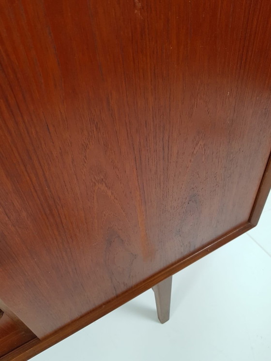 Image 1 of Vintage teak houten wandkast | buffetkast deens kast