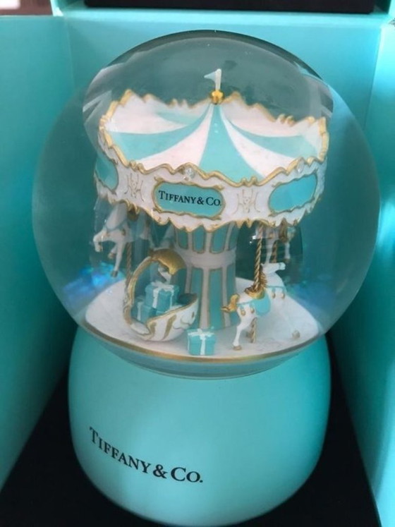 Tiffany Musikkarussell – Dekorative Objekte, Glass (photo 3 of 6)