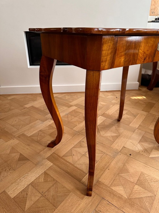 Biedermeier Table – Wood, Brass (photo 7 of 16)