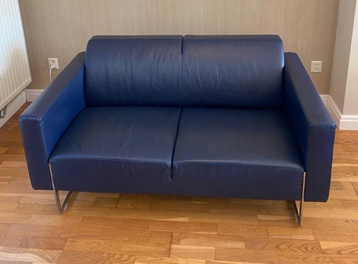 Artifort Mare 2-Sitzer-Sofa blau