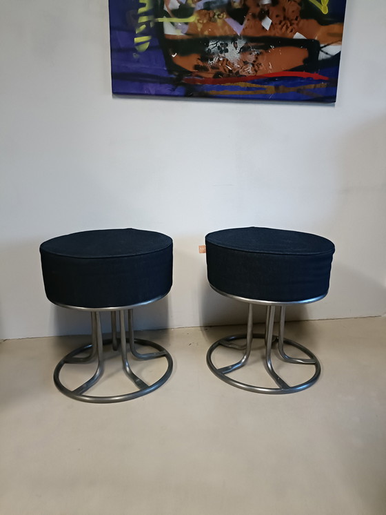 Image 1 of 2 poufs by Art Sensation