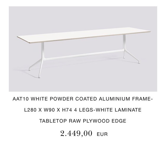 Image 1 of AAT table HAY