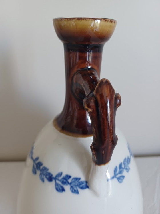 Image 1 of Antica caraffa Saint-Uze a Terre d'Acier — Revol, ca. 1880-1920