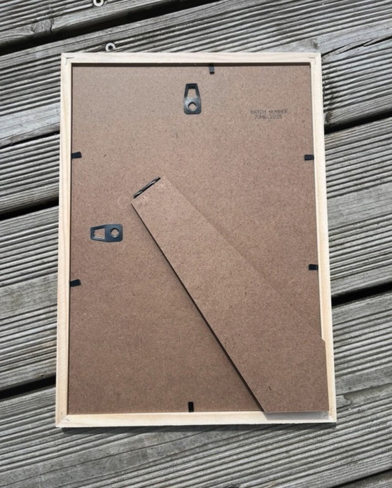 Image 1 of Inkt op 250g getint papier. Formaat 30x21cm.