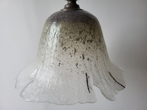 Plafonnier en verre de Murano Peill et Putzler