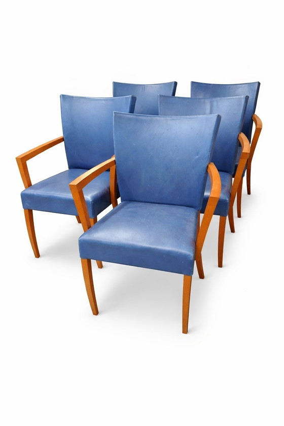 Image 1 of 6 sillas Montis de cuero del diseñador Gerard van der Berg