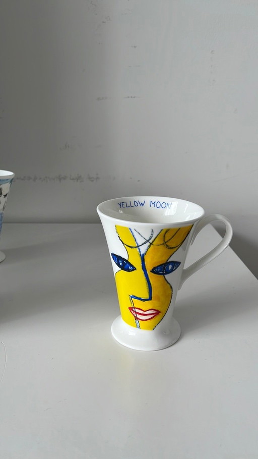 Jaap Keldermans cups 6 pieces