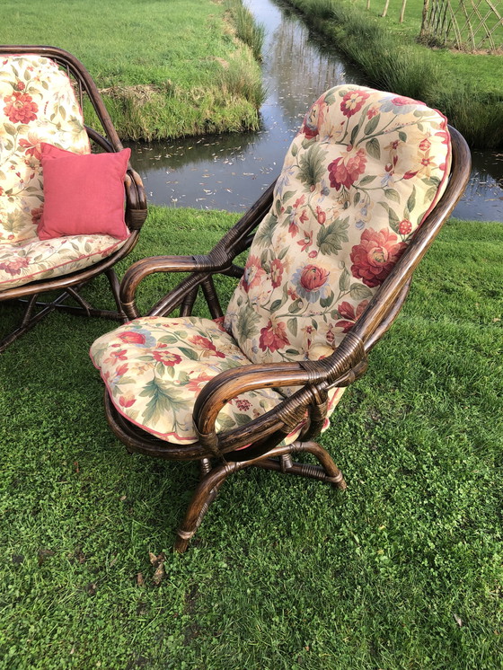 Image 1 of Vintage bank in fauteuil