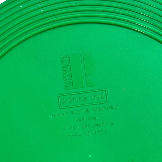 Groene Birillo 1100 Prullenbak of Paraplubak van Giottono Stoppino voor Rexite, jaren 80 – Plastic (photo 6 of 6)