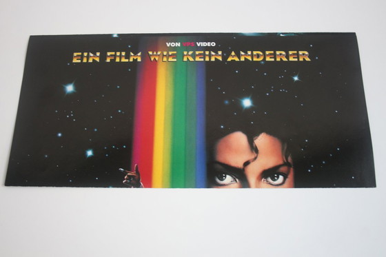 Image 1 of Double-sided movie poster - Michael Jackson: Moonwalker, 1989