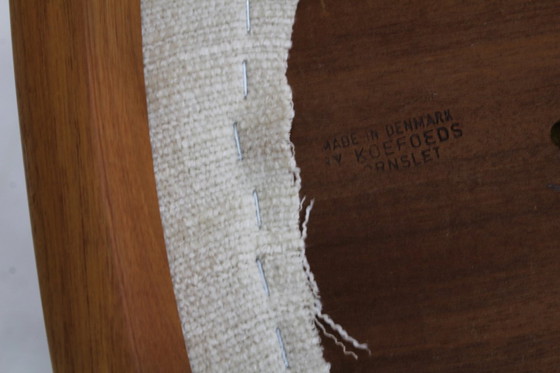 Image 1 of Vintage Deense Mid Century eetkamer stoelen Niels Koefoed teak , set van 10