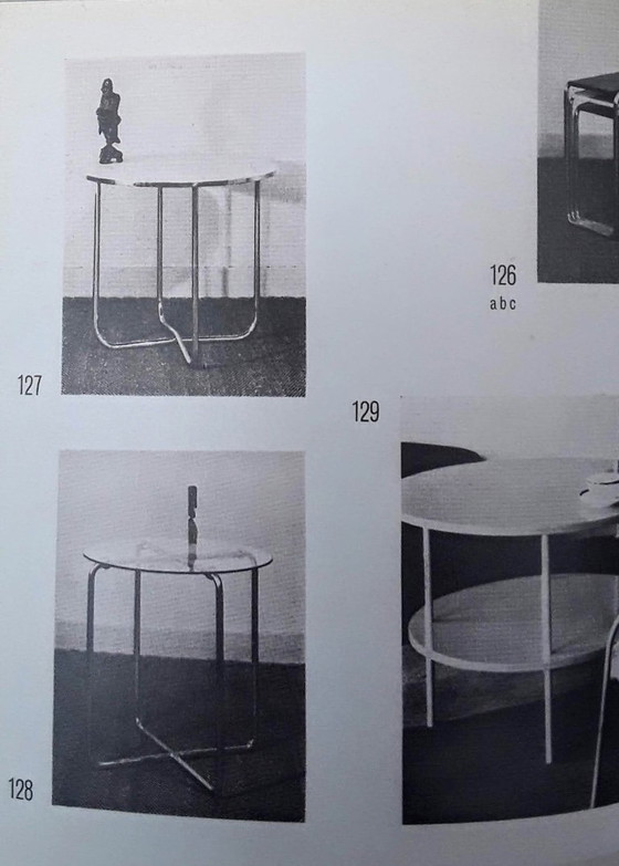 Image 1 of Rare Paul Schuitema Coffee Table 1930s "d3" Rotterdam