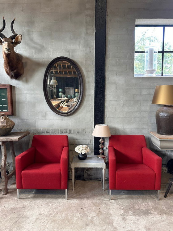 Image 1 of 2 fauteuils en acier Morso conçus par Enrico Franzolini