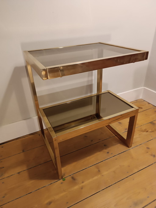 Bijzettafel Design Belgo Chrom