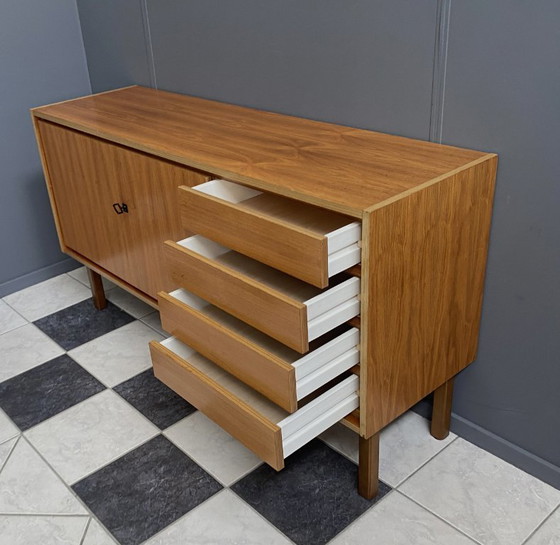 Image 1 of Houten dressoir uit de jaren 70