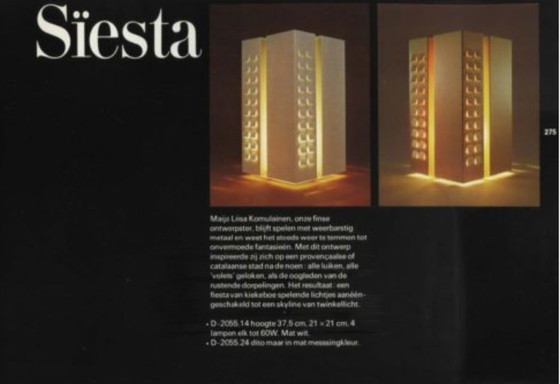 Image 1 of Lámpara de mesa Raak "Siesta" de Maija Liisa Komulainen