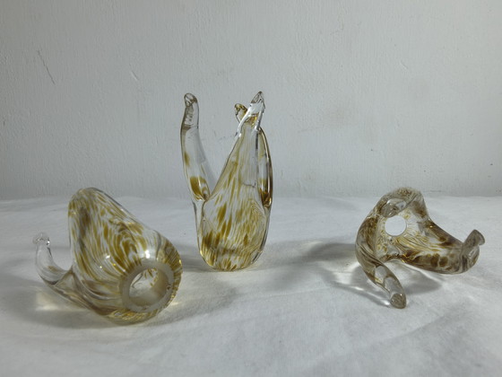 Image 1 of Paralumi in vetro soffiato a mano con attacco G4