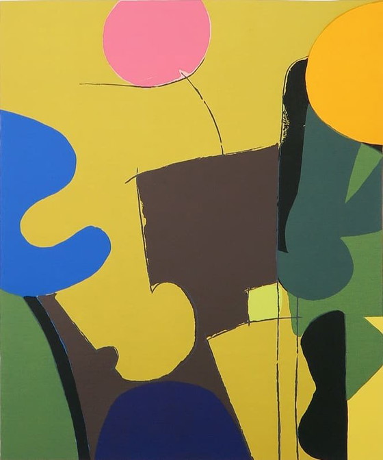 WALTER FUSI - Silkscreen print (No. 4 of 99) – Art, Paper, Abstract (photo 5 of 5)