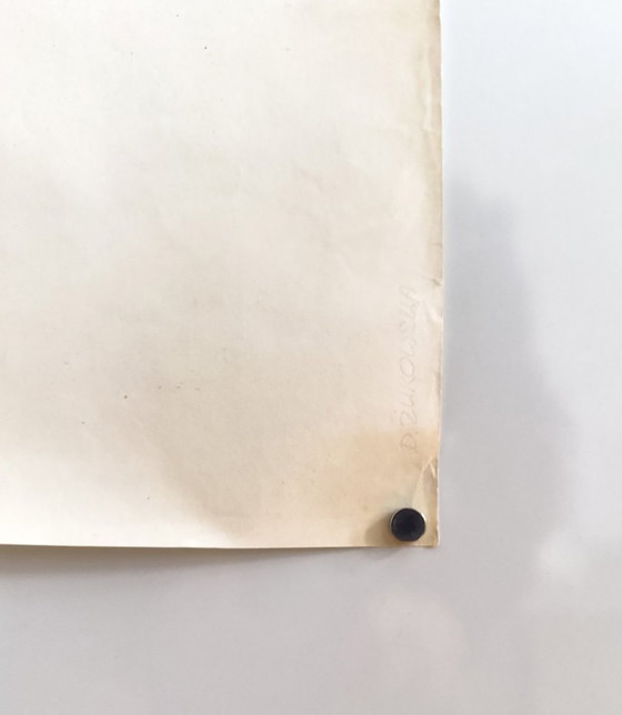 Image 1 of 🐶 CYRK – Hond met voetbal – 1973 – Originele poster van Danuta Żukowska | Lithografische afdruk | 96×65cm | Polen