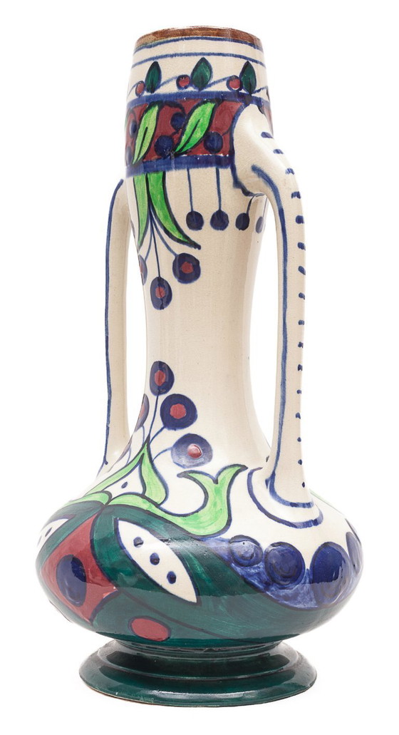 Image 1 of Pair of Art Nouveau vases