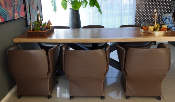 Image 1 of 6 x Moroso Bloomy Ledersessel