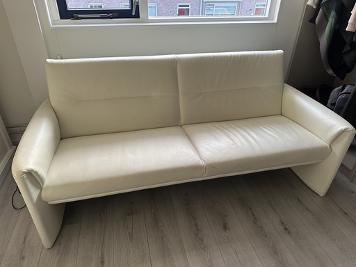 Leolux Boavista designer sofa - cream leather