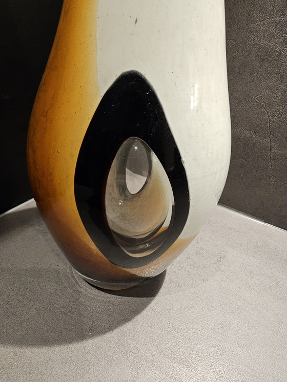 Image 1 of Artglass bird by Joska Kristall, 41 cm