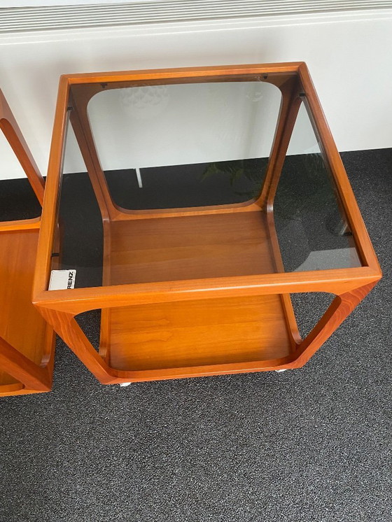 Image 1 of vintage design teak coffee table, Wilhem Renz