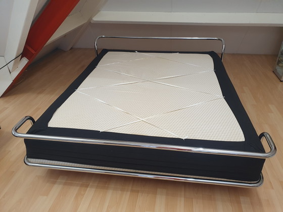 Lit 2 personnes IKEA Kromvik vintage – Lits 2 places, Chrome, Metal (photo 4 of 6)