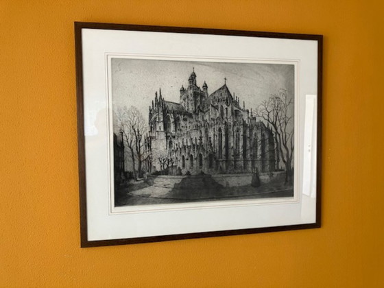 Grabado de San Juan de Hendrik de Laat – Litografías y grabados, Glass, Paper (photo 6 of 6)