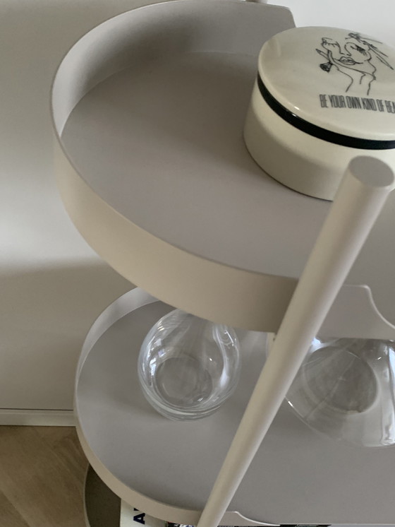 Image 1 of Tavolino laterale Japandi/stile retrò