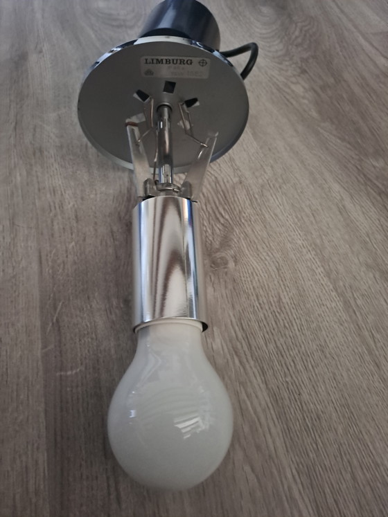 Limburg Globe Lamp Pendant Light Smoked Glass – Glashütte Limburg, Pendant lamps, Metal (photo 5 of 11)