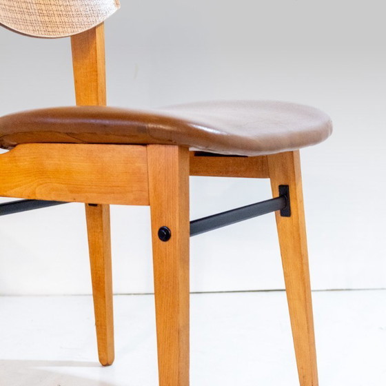 Image 1 of 1x Mid- Century Modern Dining Chairs in Scandinavian Style