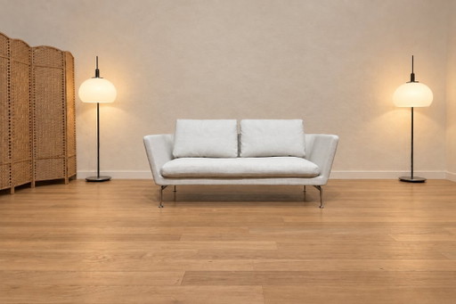Vitra Suita Sofá de 2 plazas NUEVO TAPIZADO + GARANTÍA