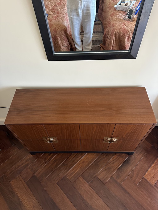 Commode bois massif à 4 tiroirs