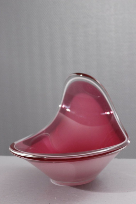 Image 1 of XXL Sommerso Cup "Shell" Flygsfors design Paul Kedelv 1957