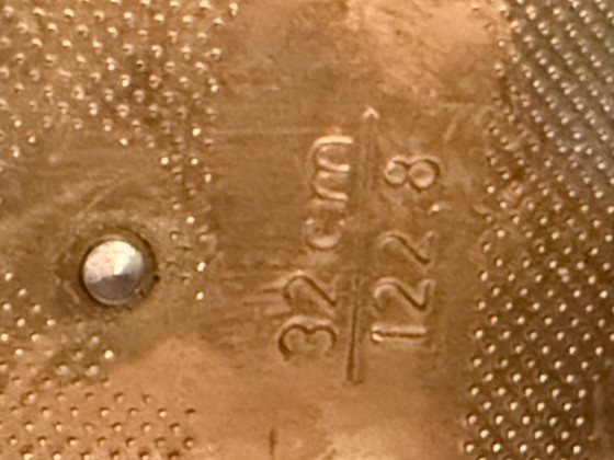 Hindelooper Wanduhr grün bemalt – Franz Hermle & Söhne, Uhren, Metall, Holz (photo 13 of 15)