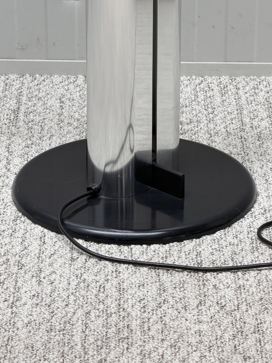 Lámpara de pie de diseño Artemide Megaron – Lámparas de pie, Metal, polished steel (photo 3 of 14)