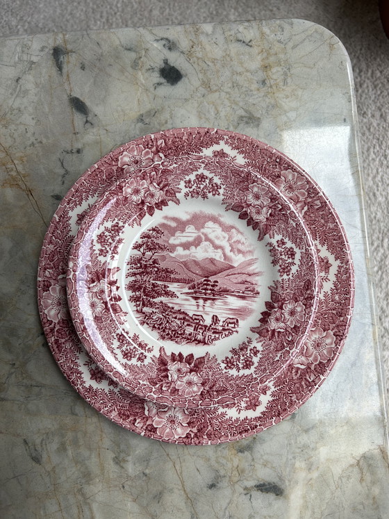 Image 1 of Incantevole set da pasticceria da 7 pezzi - Servizio da tavola in gres inglese EIT