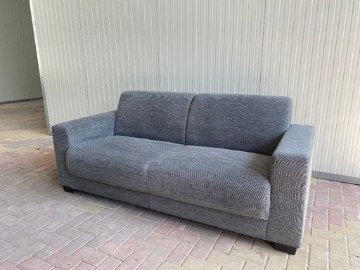 Modern Grey Fabric 3-Seater Sofa