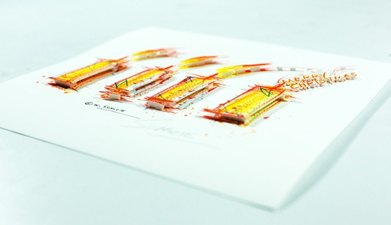 Image 1 of Schlote, Wilhelm - 4. Advent - 3D-Konstruktion - handsigniert