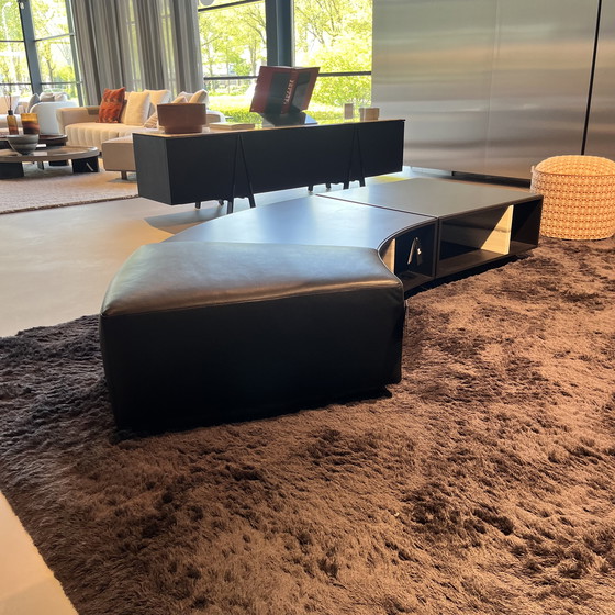 Image 1 of Puf Minotti Daniels y juego de mesa de centro Amber