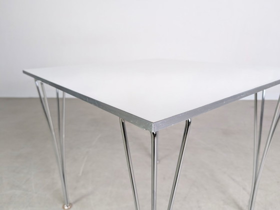 Image 1 of 4x Original Fritz Hansen dining table Piet Hein design, square
