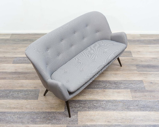 Image 1 of 2.5-seater cocktail sofa, 1950s. Professionally restored