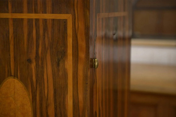 Armadio neoclassico Art Déco in impiallacciatura di ebano anni '30 – Legno, Art Deco (photo 9 of 15)