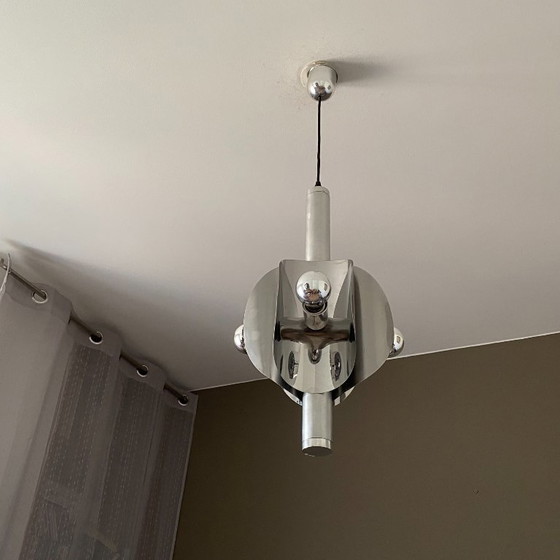 Suspension Spoutnik Oxar. 1970. Space Age. – Metal (photo 3 of 6)