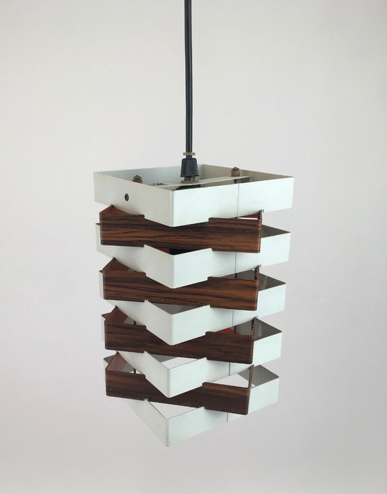 Image 1 of Lampe suspendue vintage Anvia J Hoogervorst